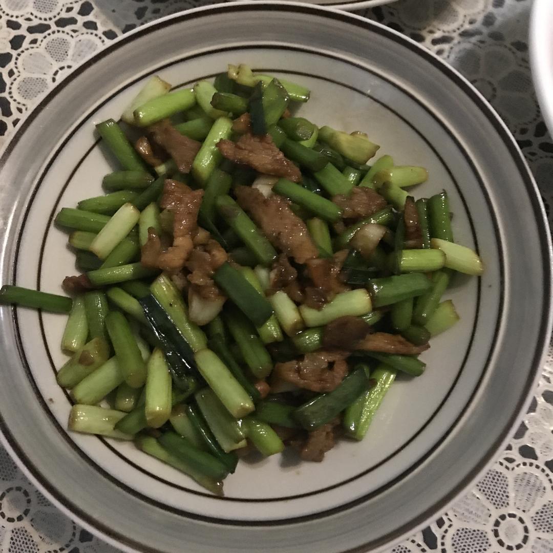 蒜薹炒肉