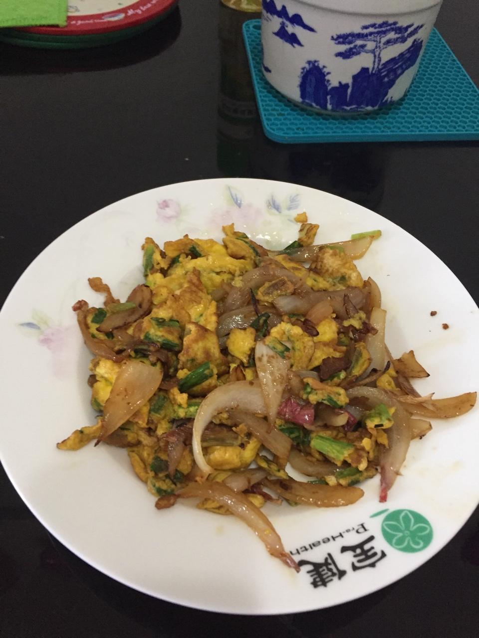 洋葱炒蛋