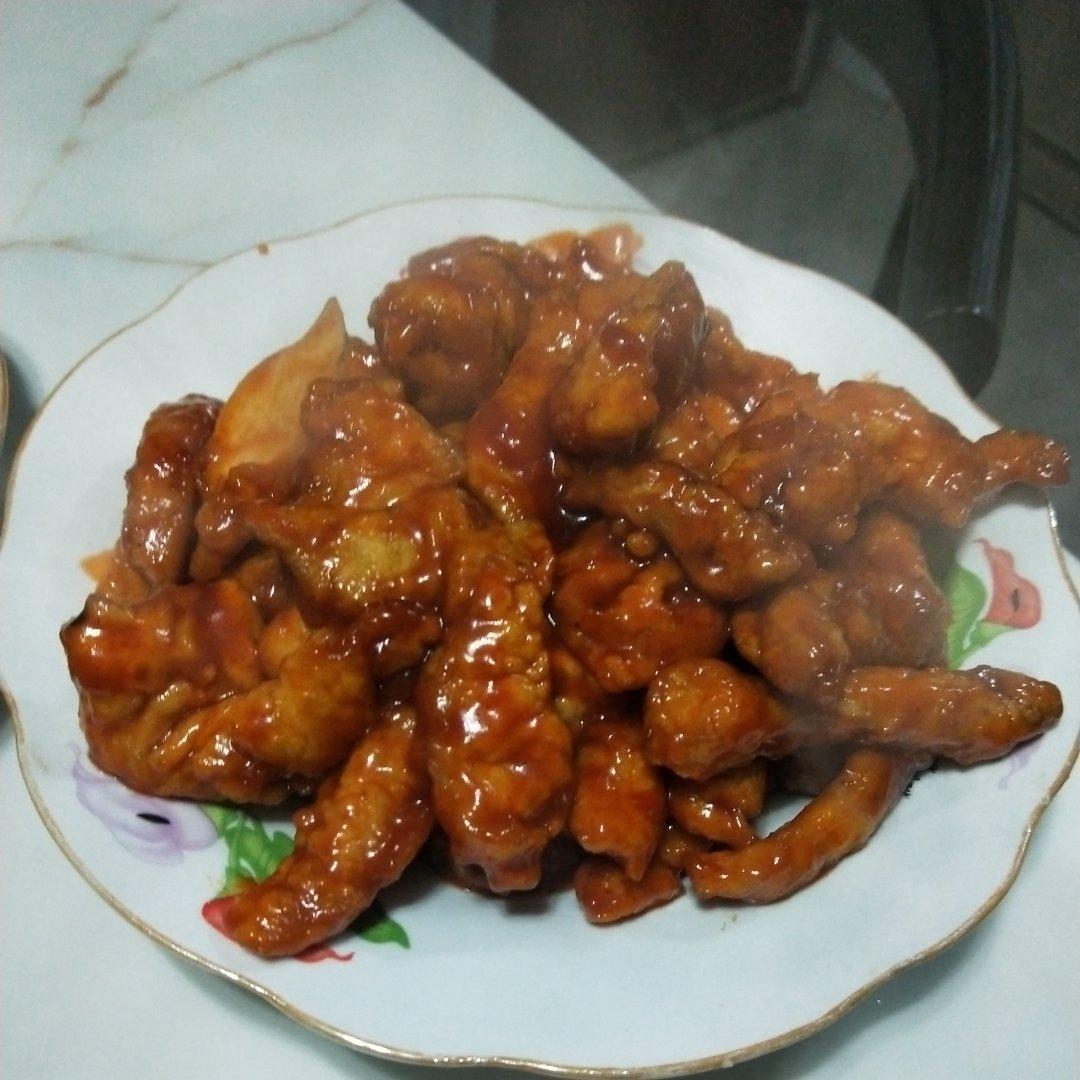 糖醋里脊 超嫩鸡胸肉版