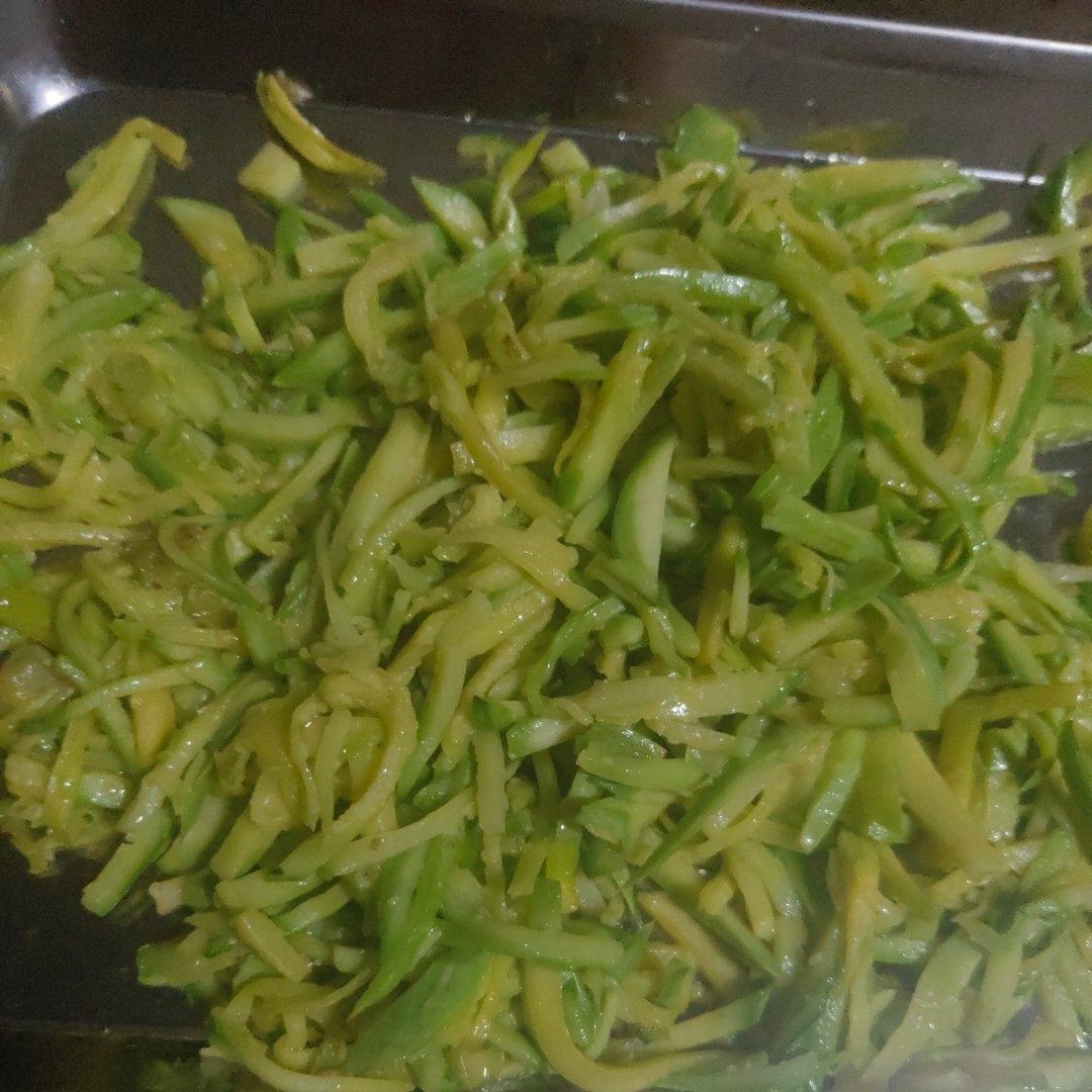 清炒小南瓜丝