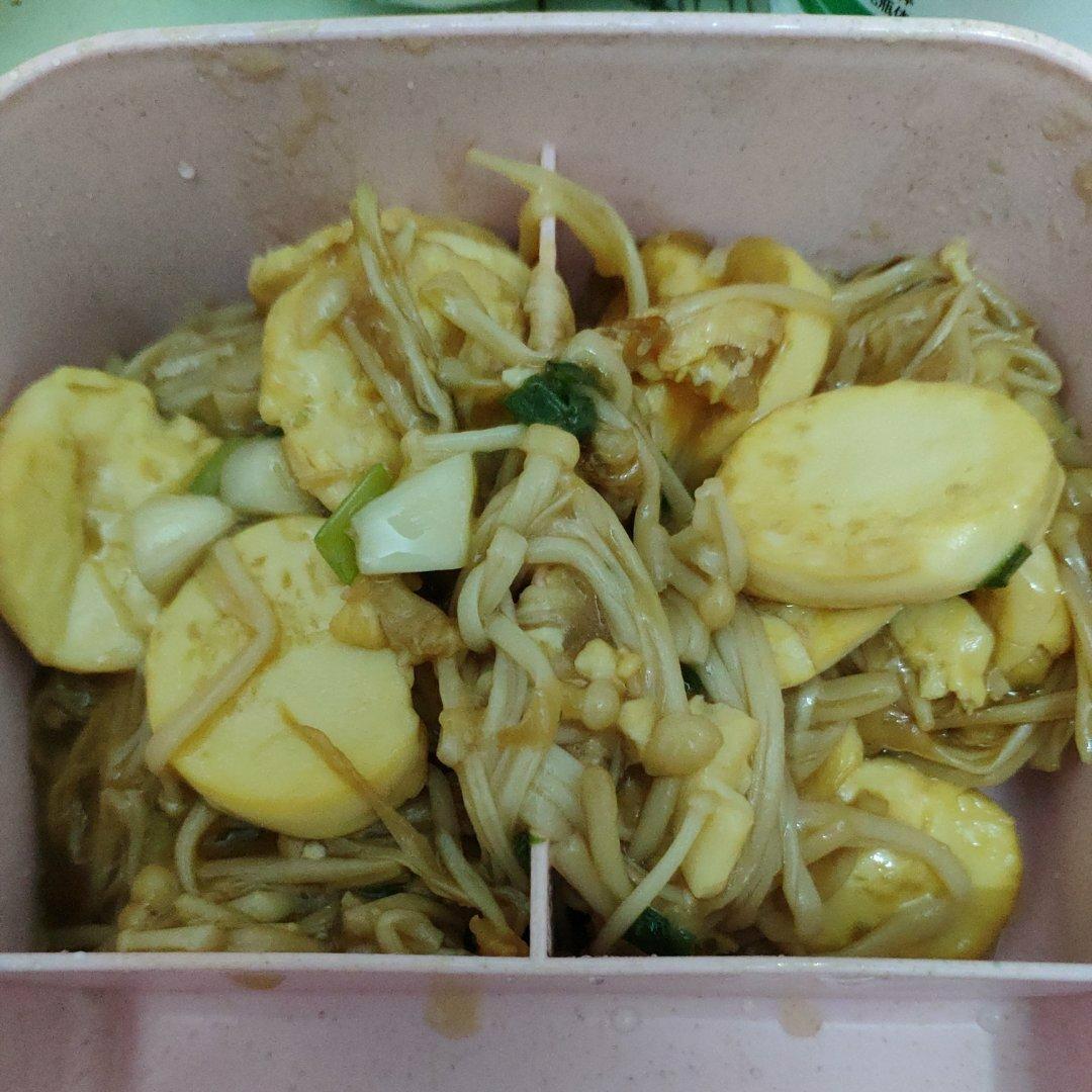 超级下饭菜--金针菇日本豆腐