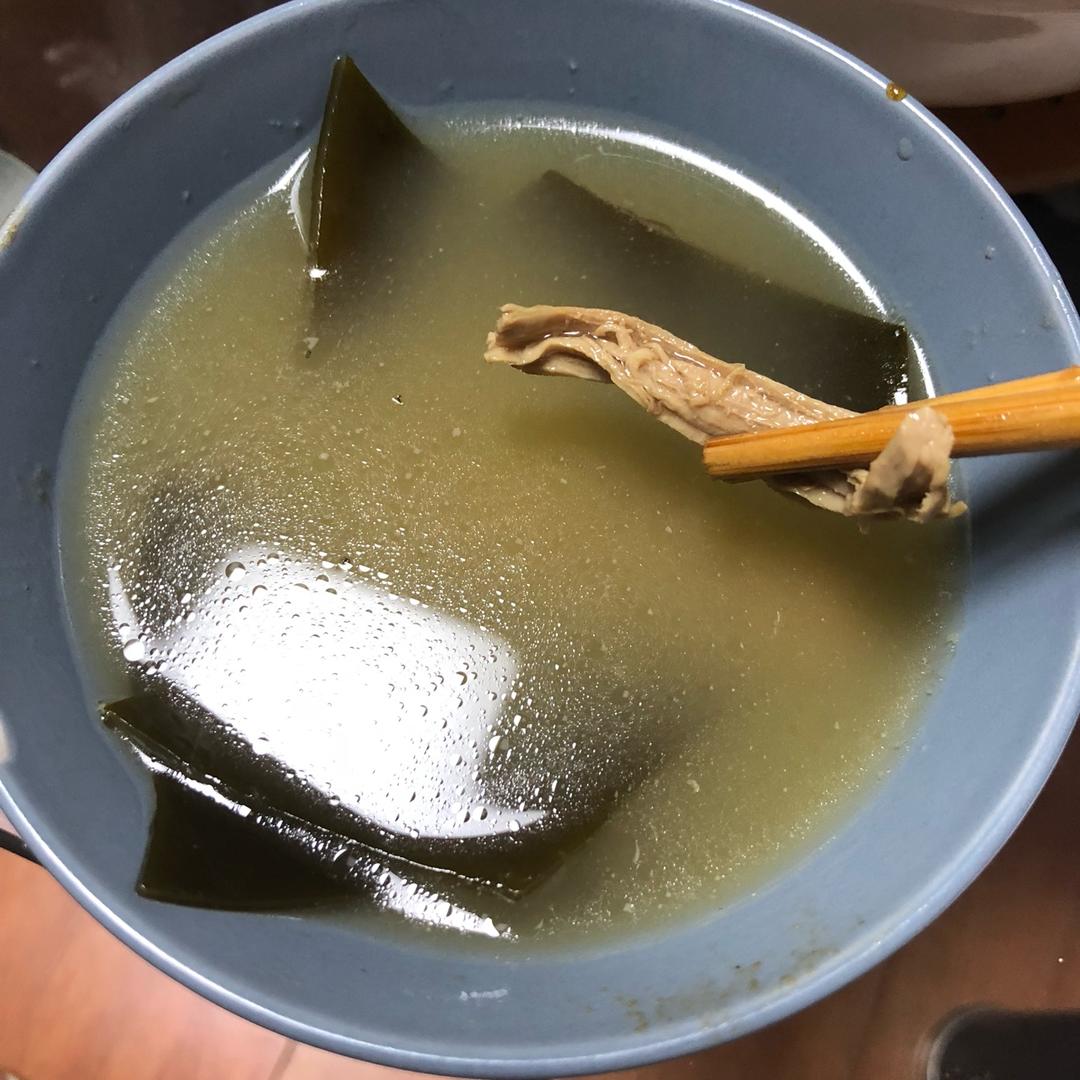 不好喝负法律责任的韩式海带汤