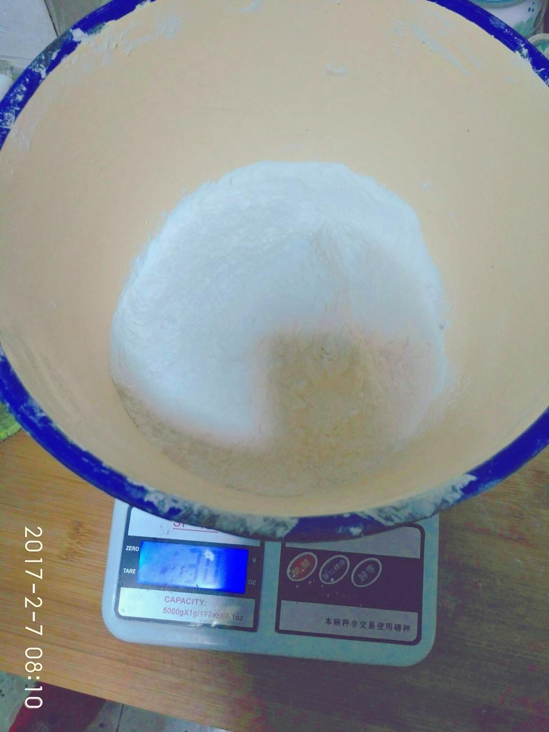 纯奶手撕吐司的做法 步骤1