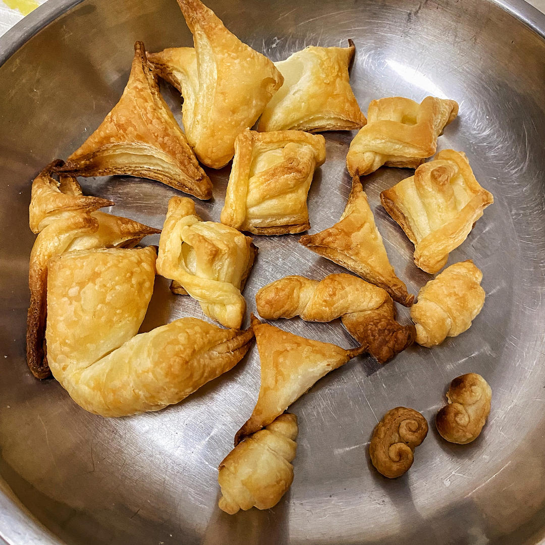 开酥皮蛋挞(自用实验)