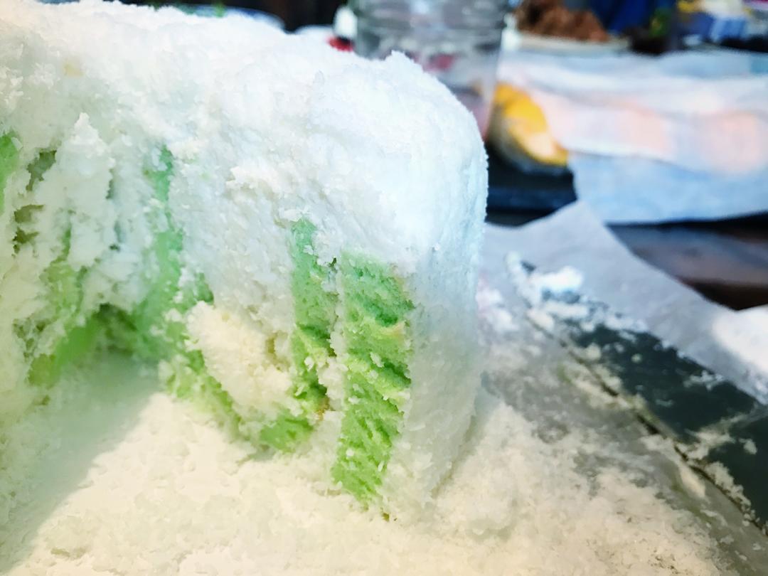 斑斓奶油蛋糕
