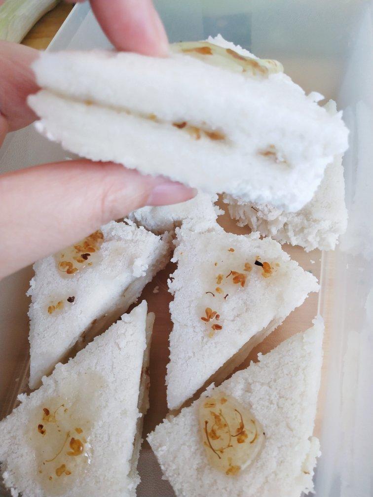 手残党也能做的桂花米糕