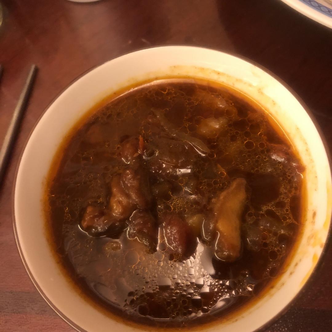 番茄土豆炖牛腩