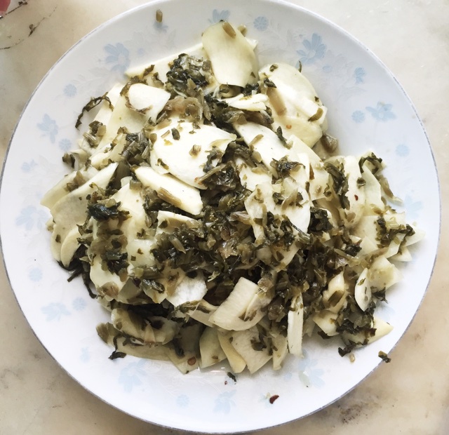 雪菜茭白