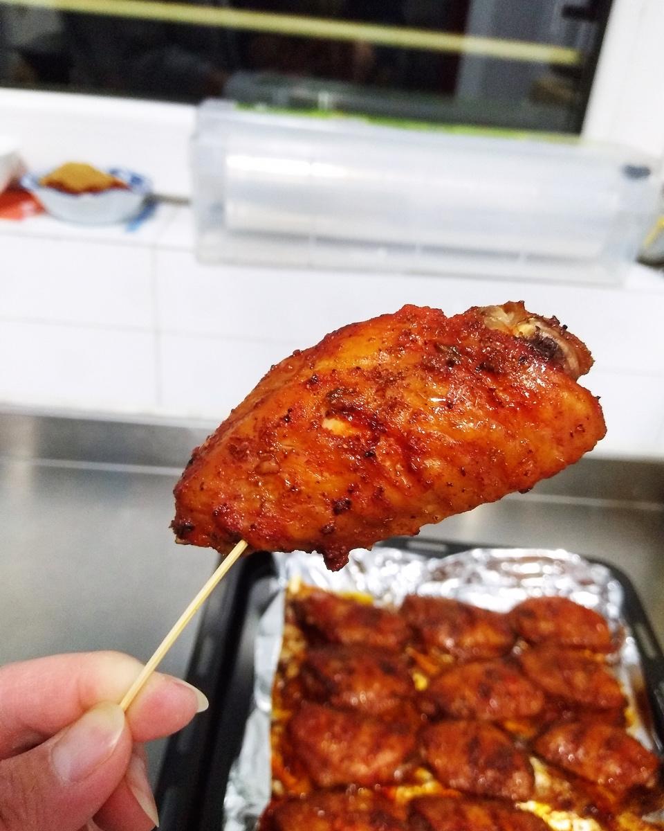烤鸡翅（自制腌料）