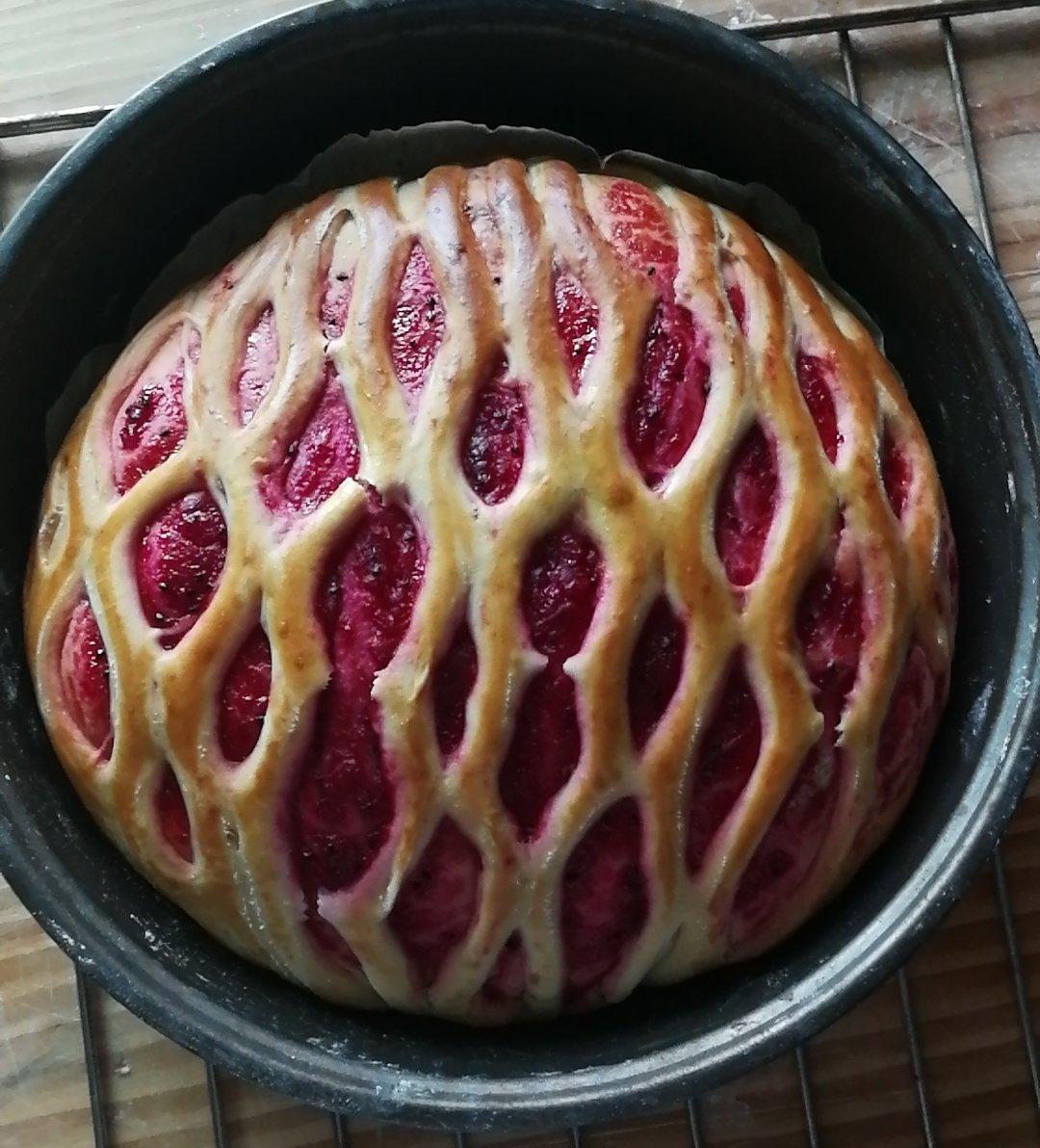 网纹果酱夹心面包