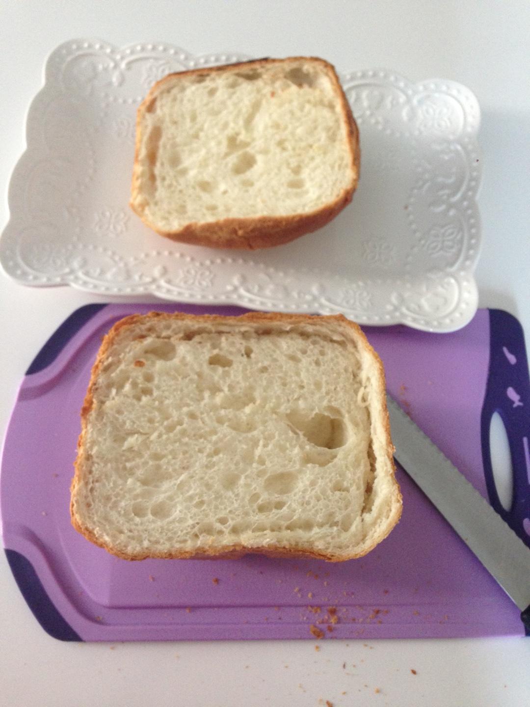 纯奶手撕吐司的做法 步骤1