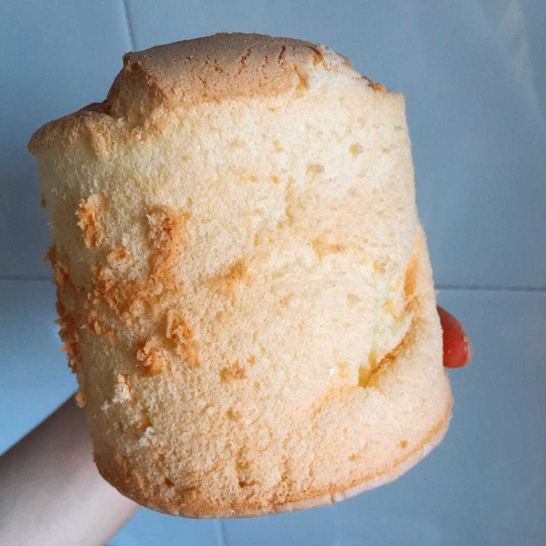 四寸抹面戚风蛋糕胚