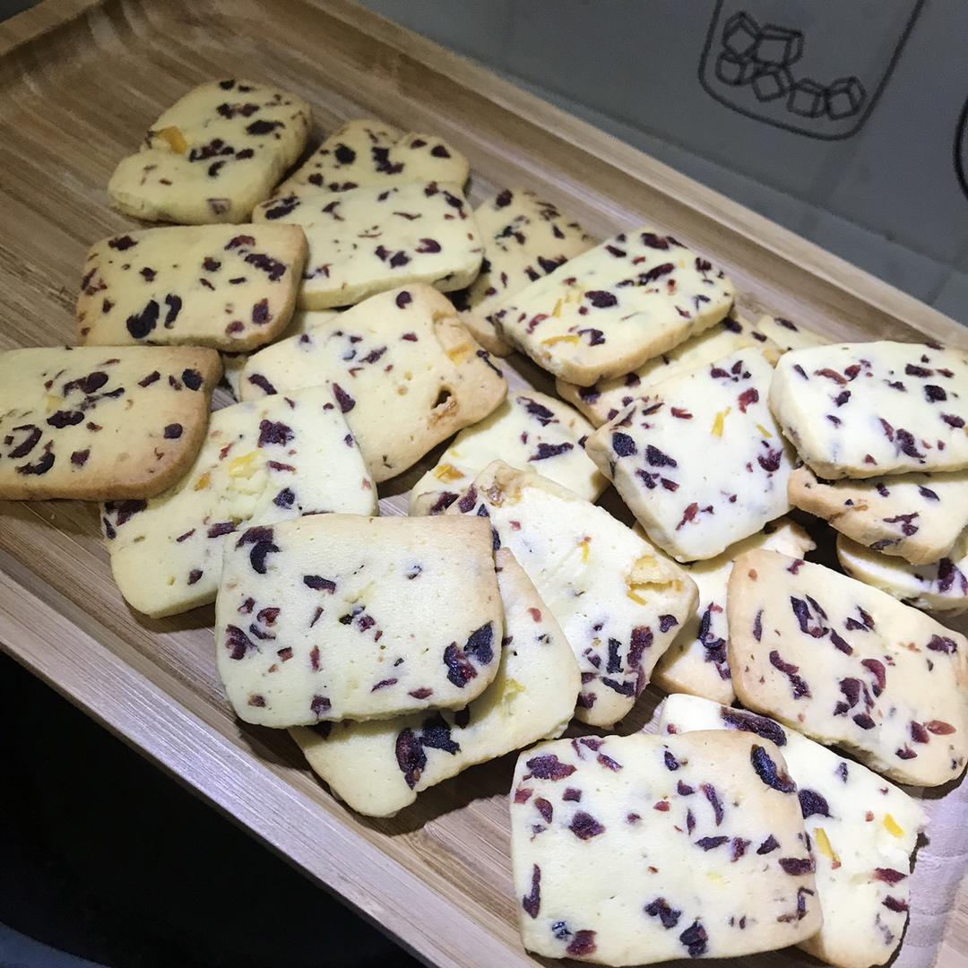 低糖少油版蔓越莓饼干