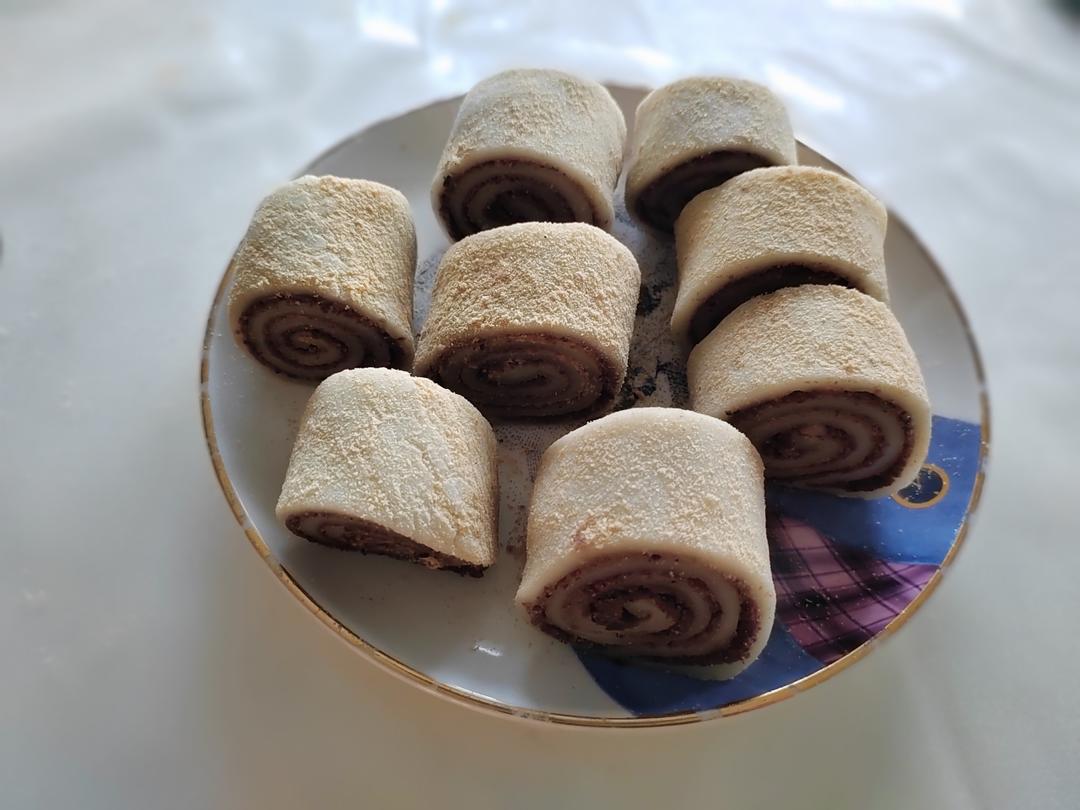 豆沙驴打滚（东北打糕）
