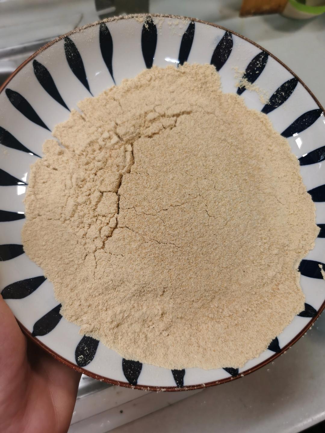 黄豆粉（不用烤箱，不用破壁机）