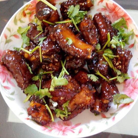 懒人版糖醋排骨