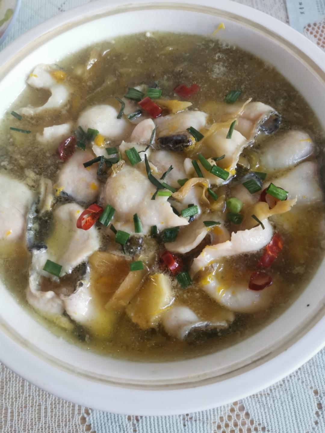 家常酸菜鱼(巴沙鱼)