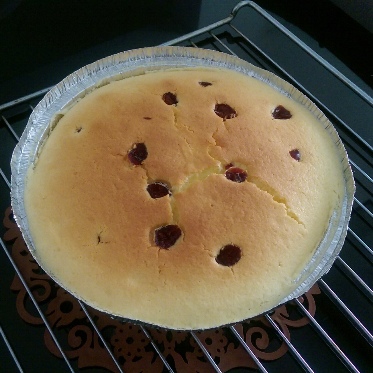 轻乳酪芝士蛋糕6寸#皮黑森林#