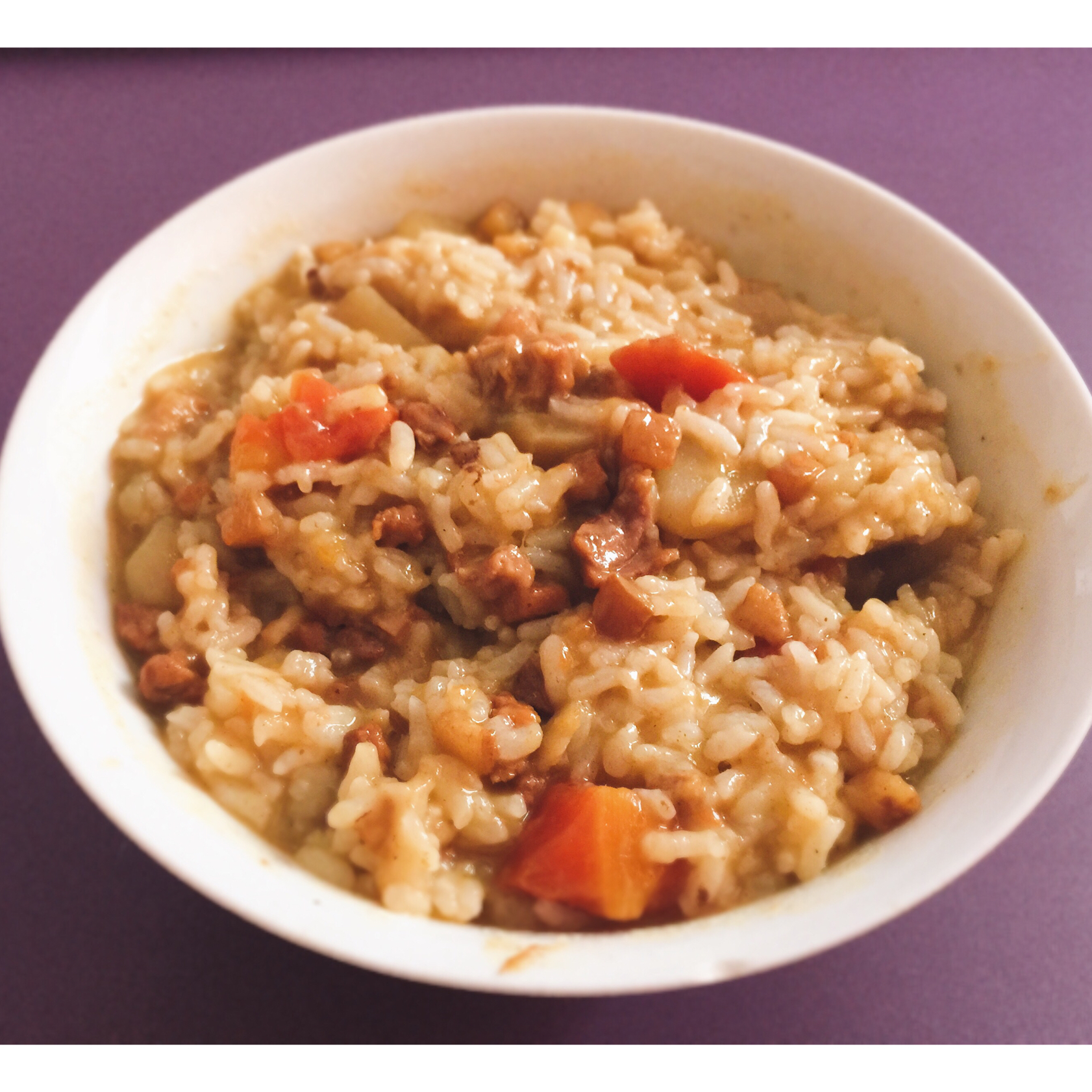 咖喱牛肉（黄油版，好吃到舔盘子）