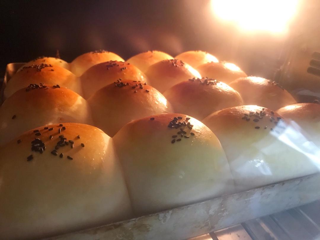 新手一发：奶香小面包