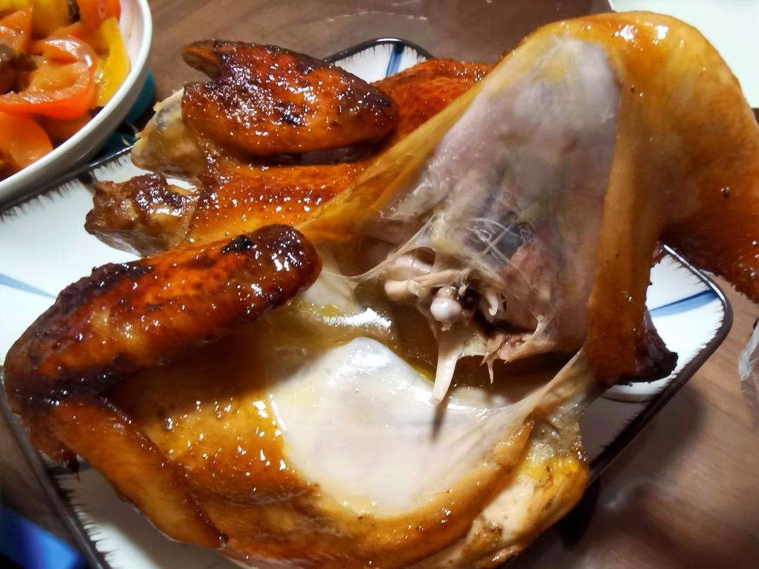 简单粗暴:烤箱版烤鸡