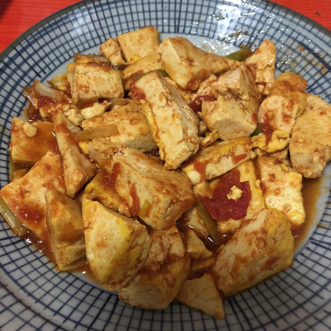 西红柿烧豆腐