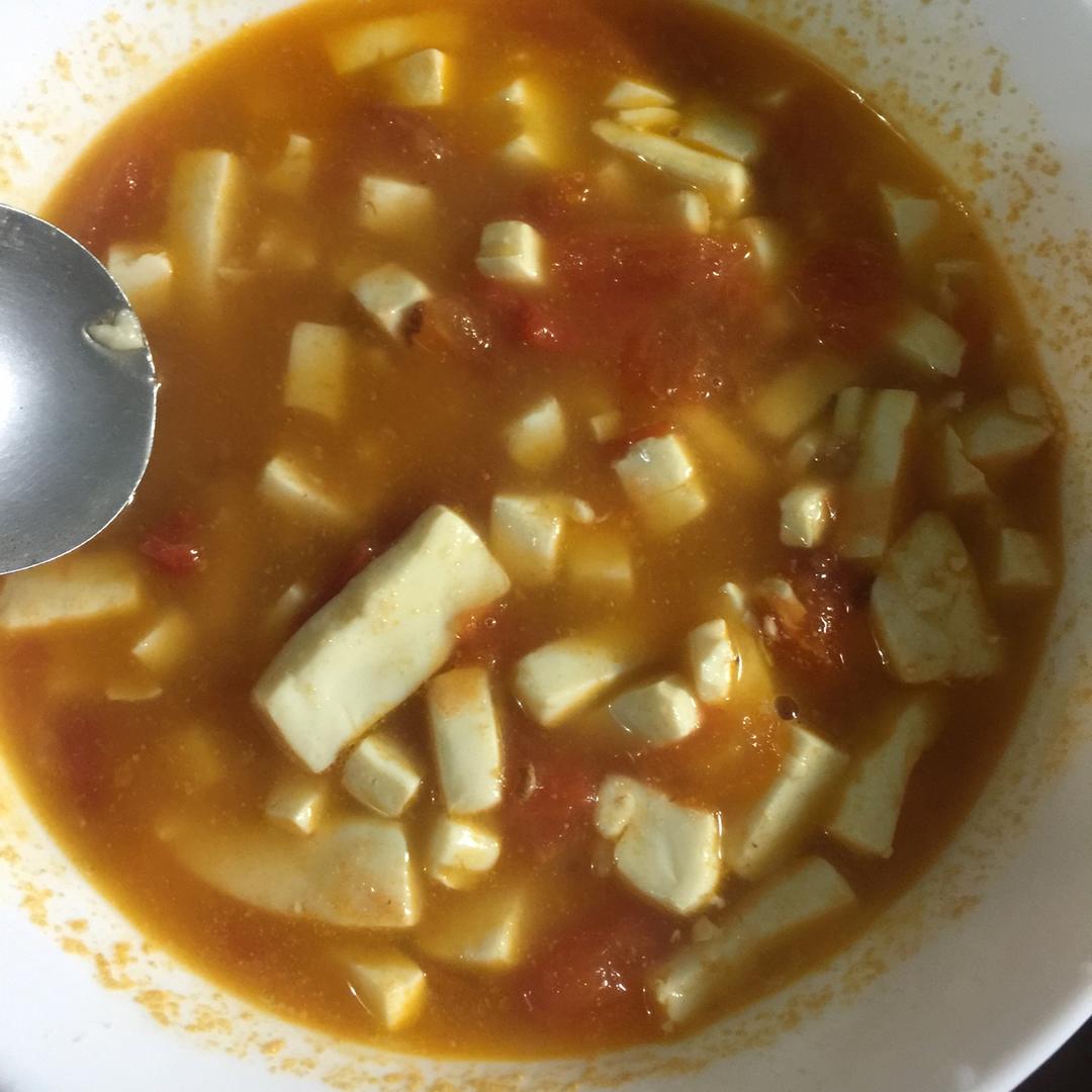 番茄豆腐汤