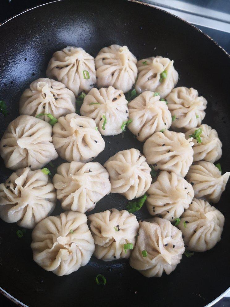 懒人版生煎包，无需揉面发面，皮薄馅大