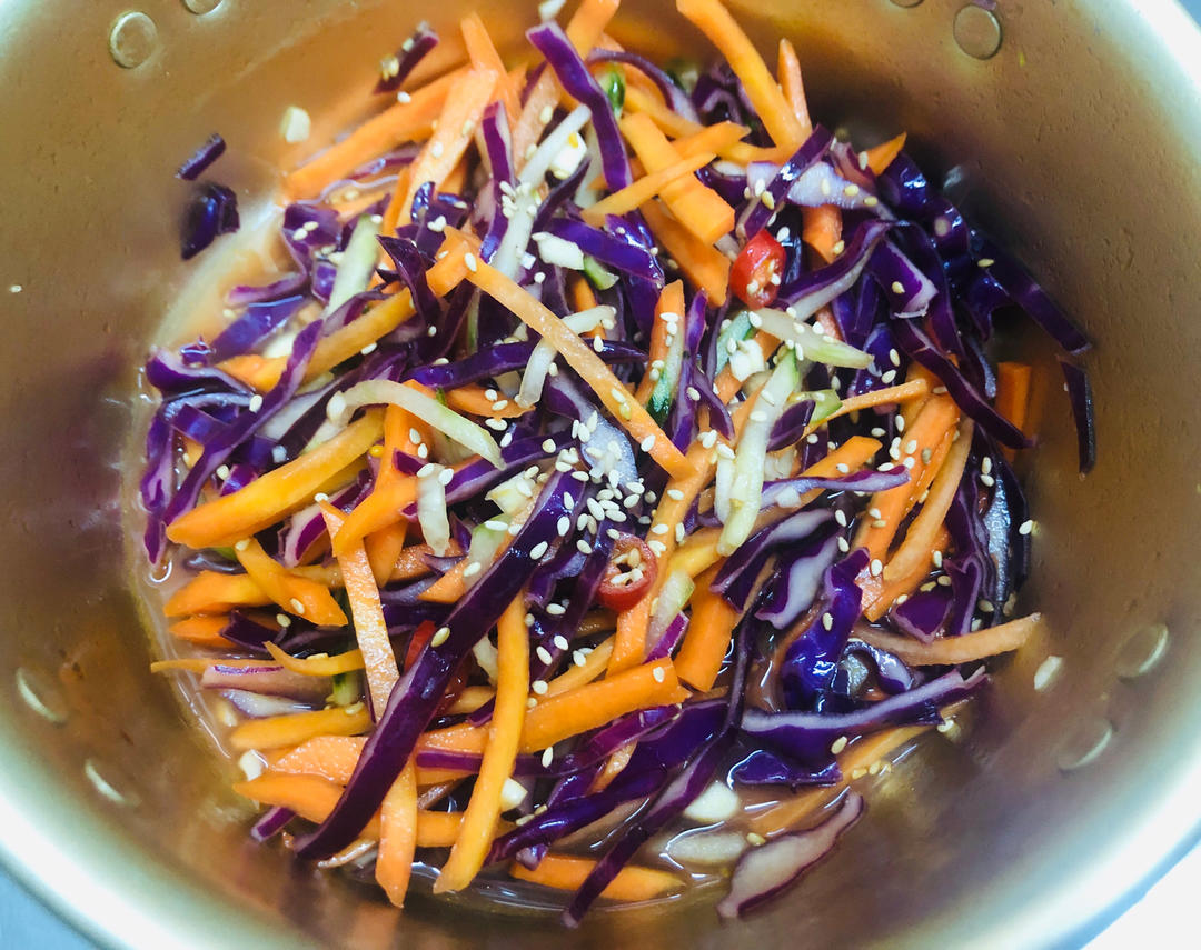 凉拌紫甘蓝