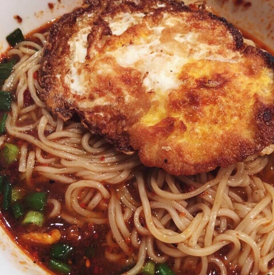 不想让人猜出我是谁做的家传家常煎蛋面