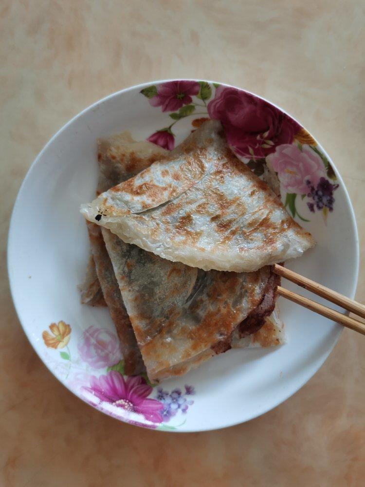 香酥豆沙饼（手抓饼版）不沾手的懒人适用