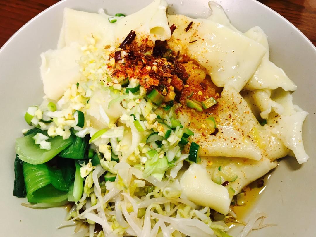 包饺子 - 韭菜鸡蛋馅儿饺子