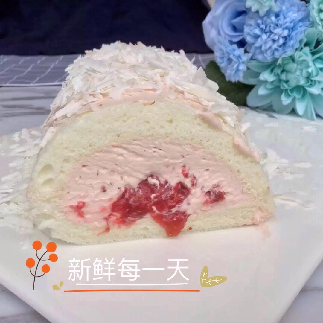 (●—●)大白卷~~白白滴天使蛋糕卷