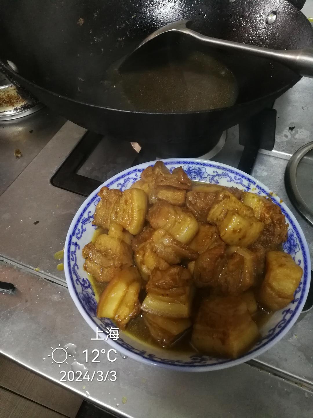 不焯水不放油的家常红烧肉