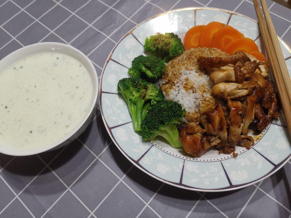 照烧鸡腿饭