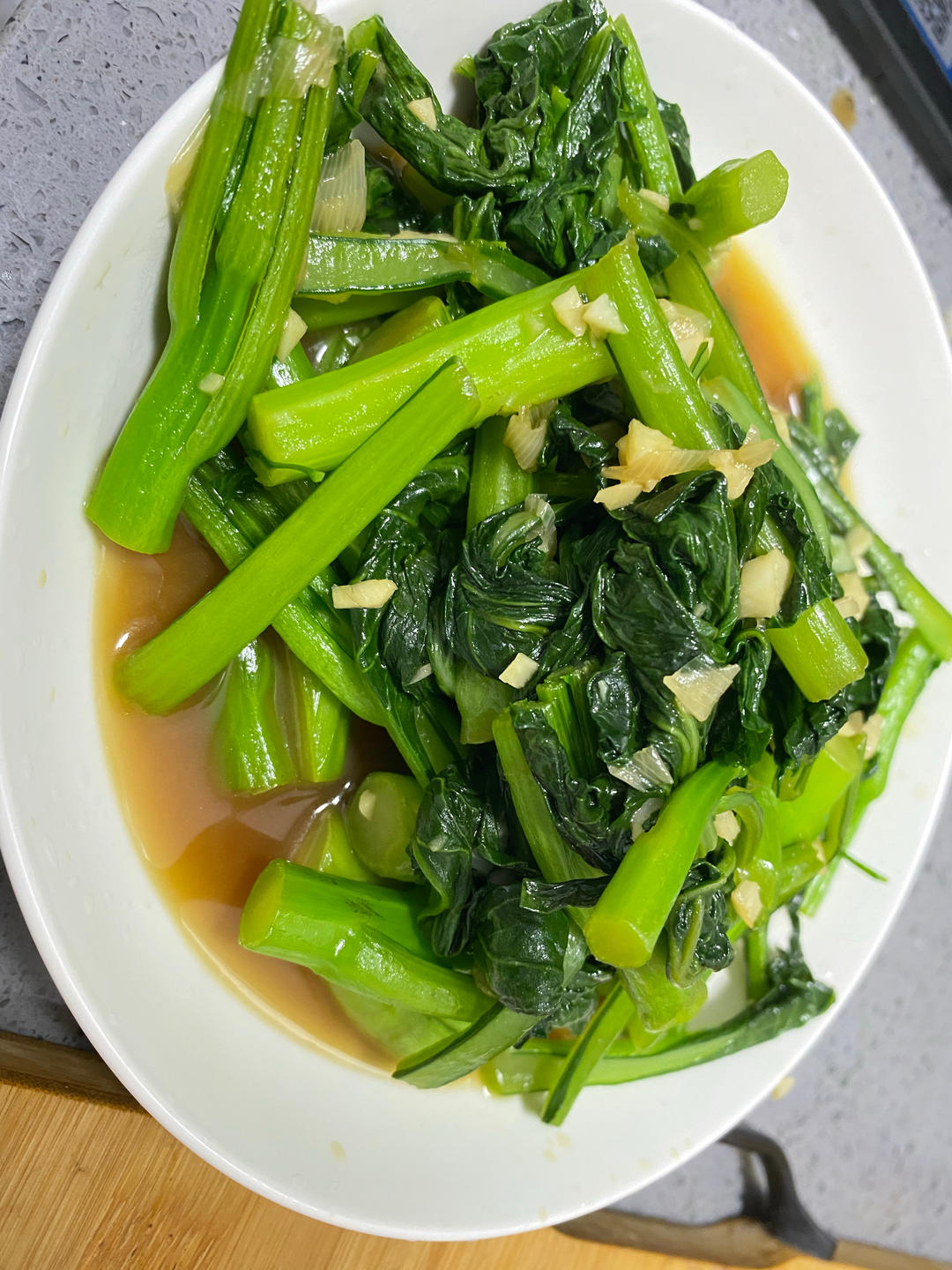 清炒菜心