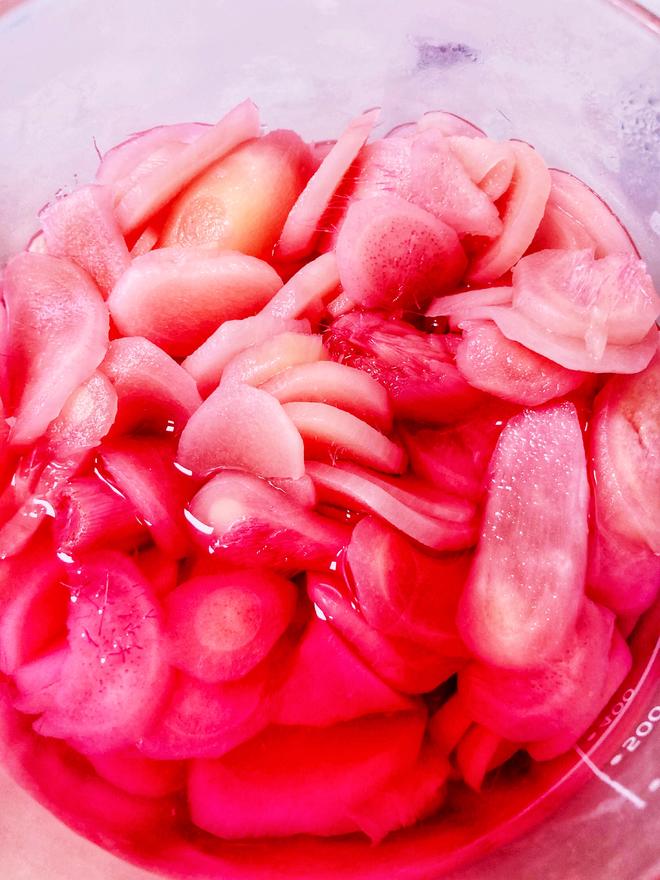 粉色的糖醋泡姜🌸的做法
