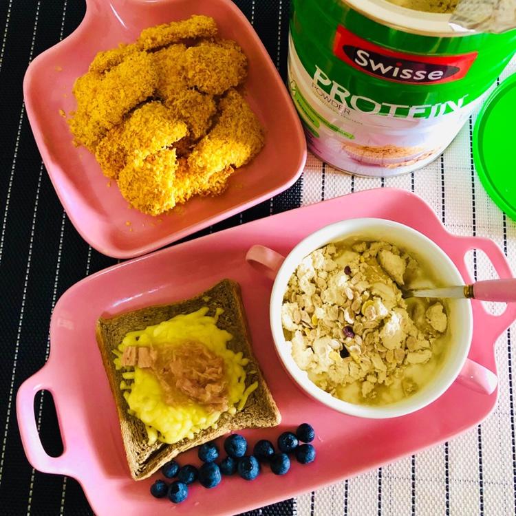 低卡低脂烤箱版鸡米花