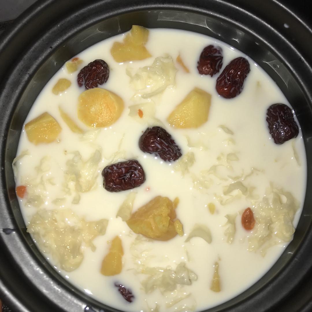 超简单的牛奶番薯糖水05