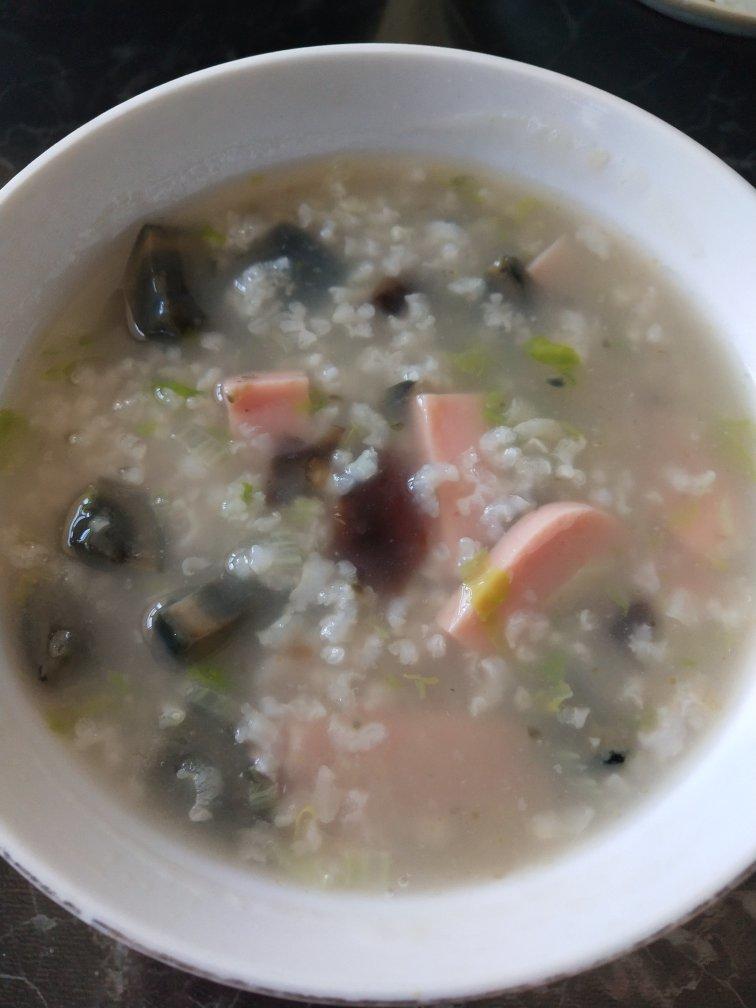 快手皮蛋瘦肉粥