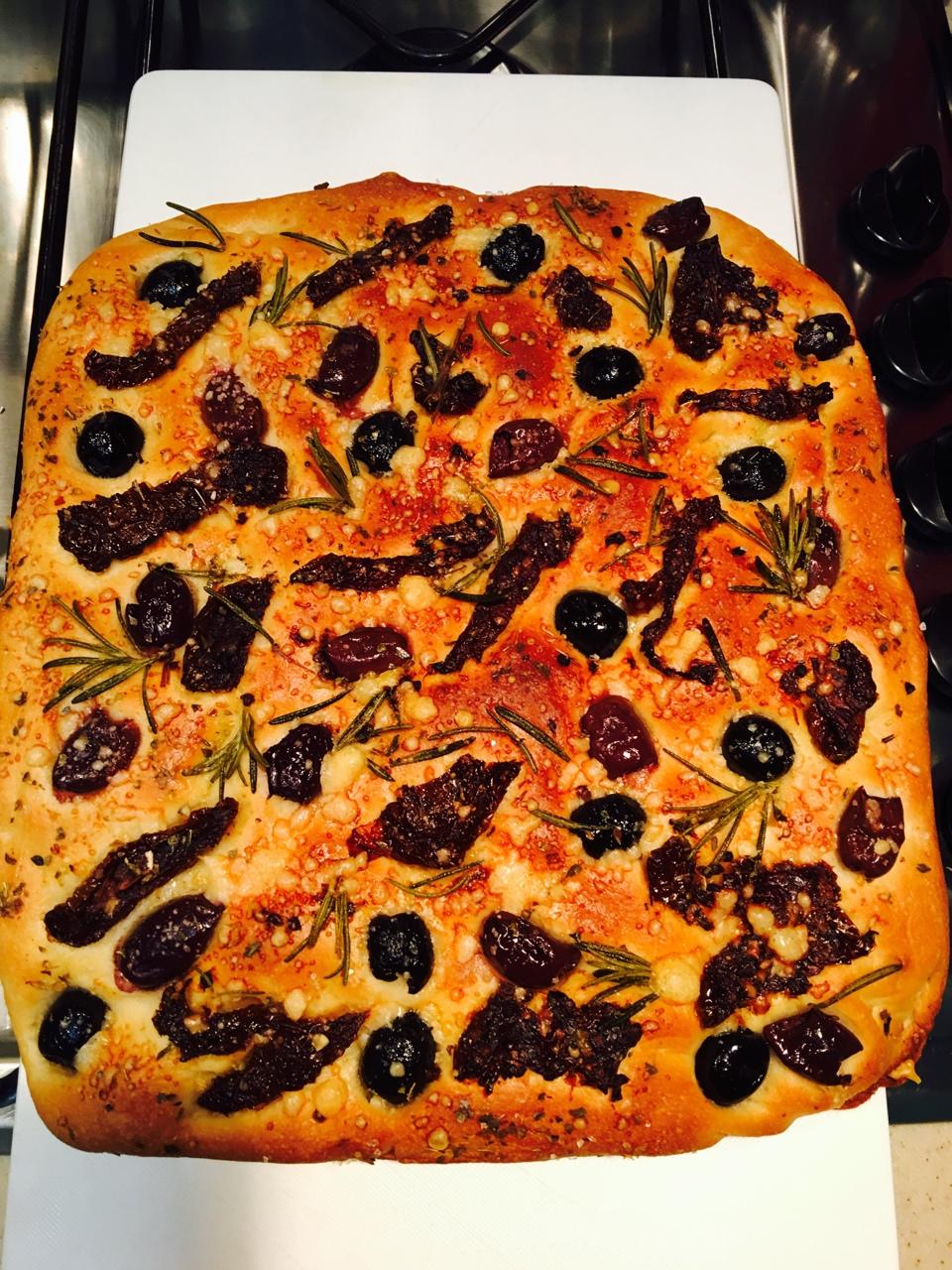 佛卡夏面包的做法