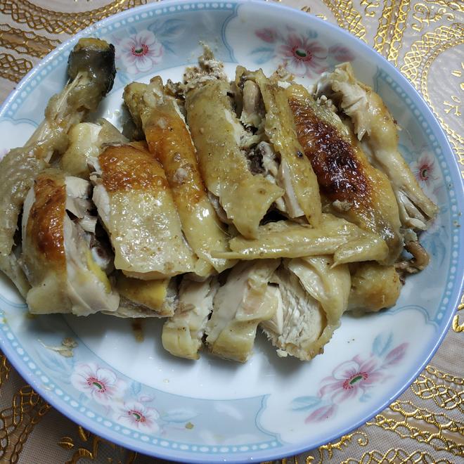 简单的电饭锅版盐焗鸡的做法