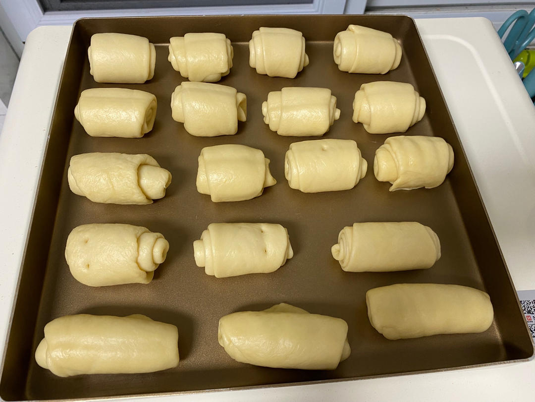 牛奶面包卷（直接法）