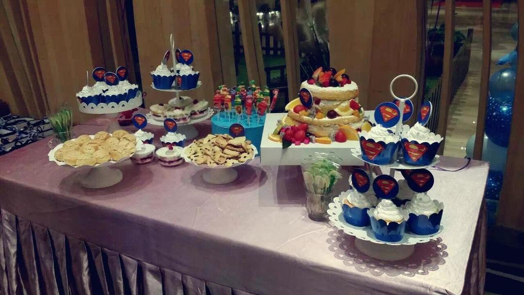 宝宝周岁第一次亲手制作甜品台的做法