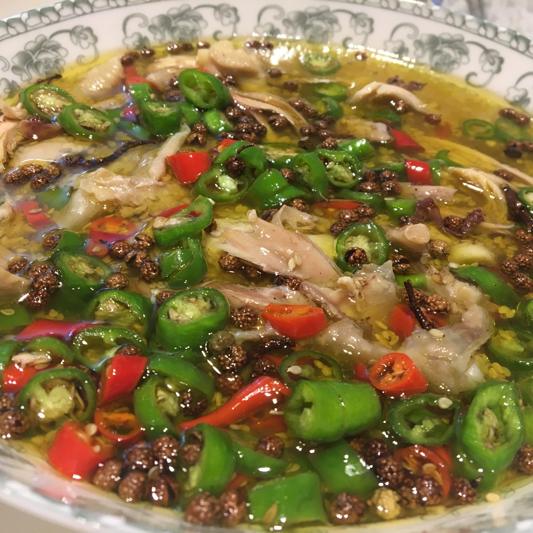 九九的年夜饭：藤椒鸡