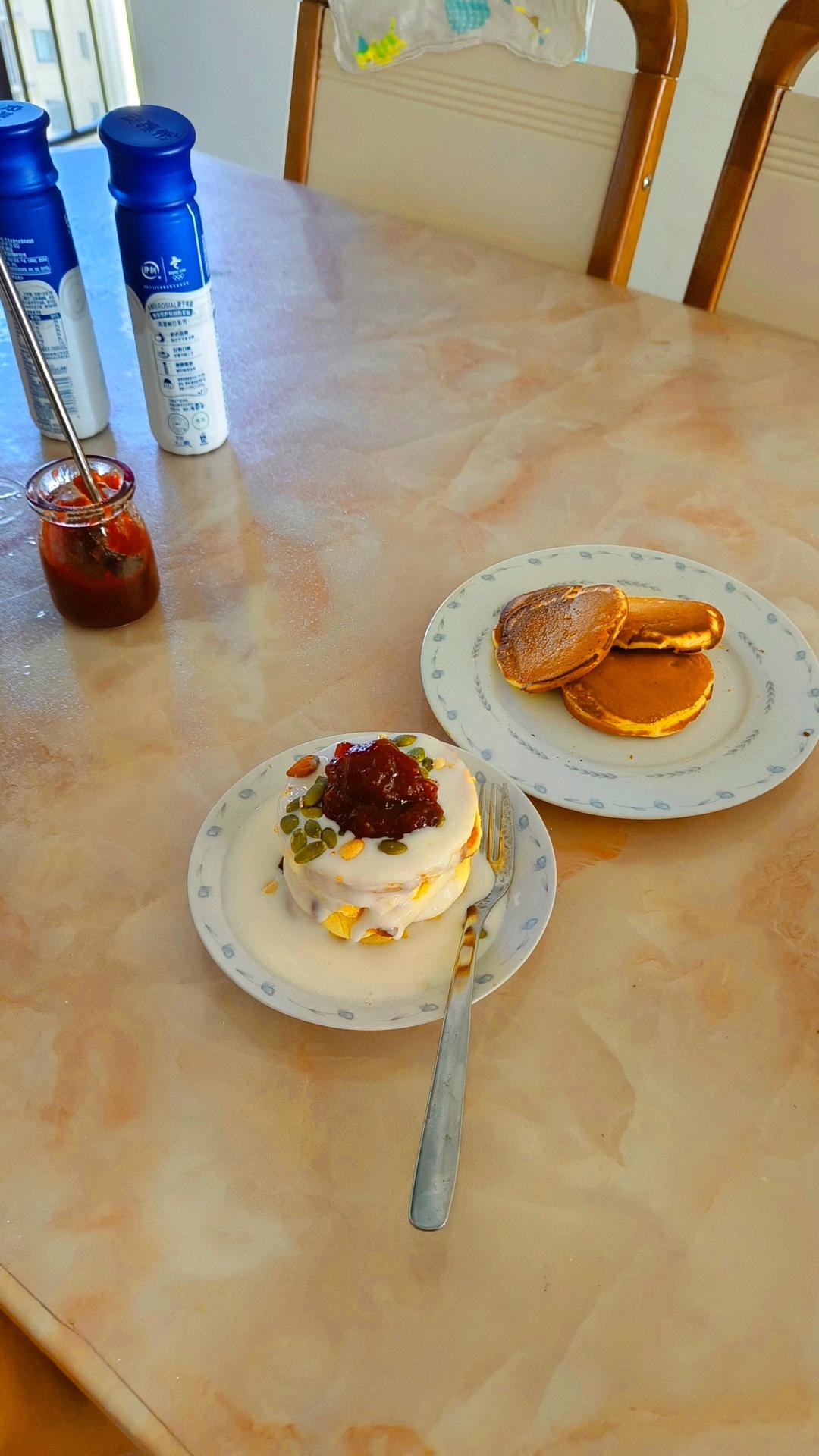 快手松饼（早餐吃它准没错~）
