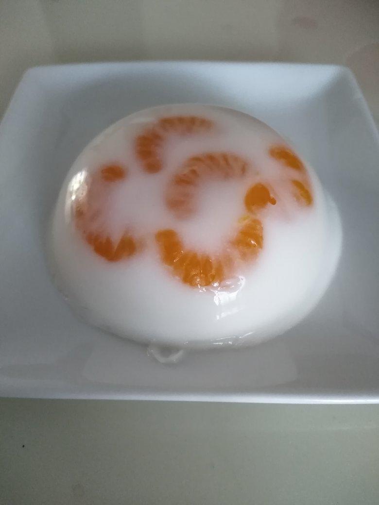 寒天椰奶果冻