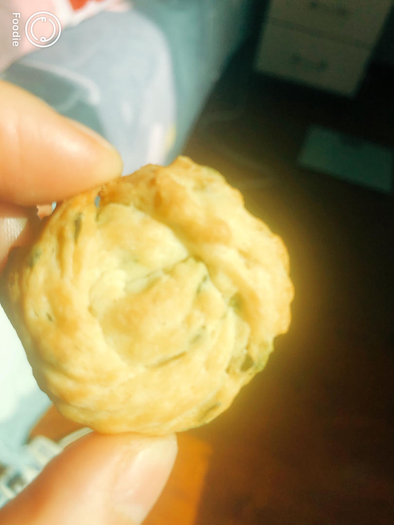 香酥又好挤的香葱曲奇