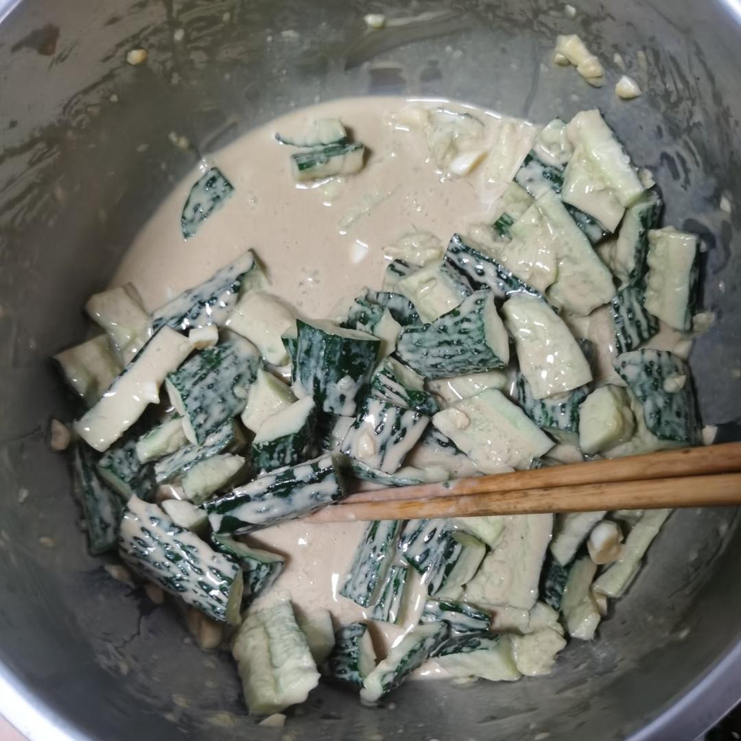 芝麻酱黄瓜凉菜🥗