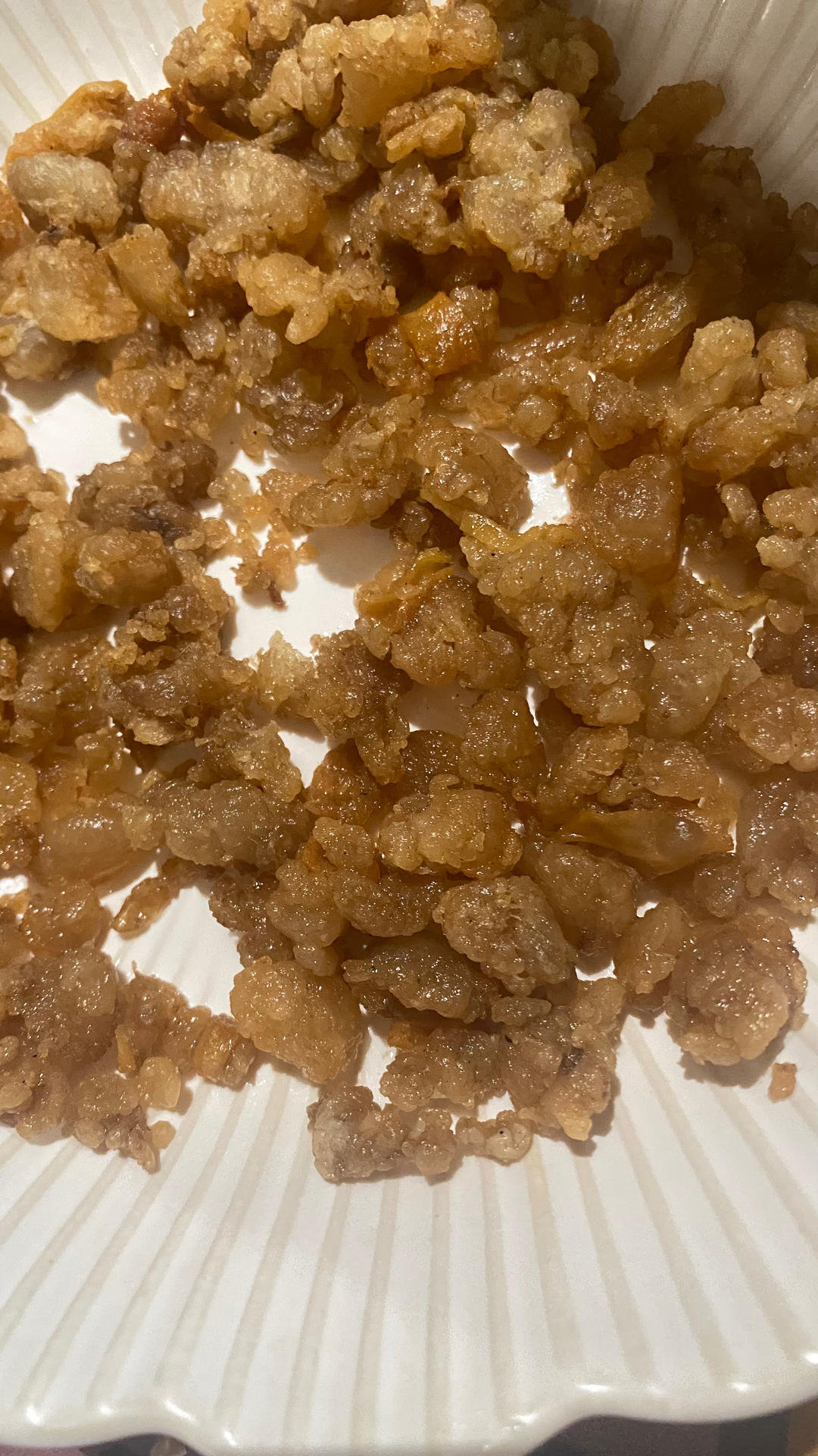 熬猪板油